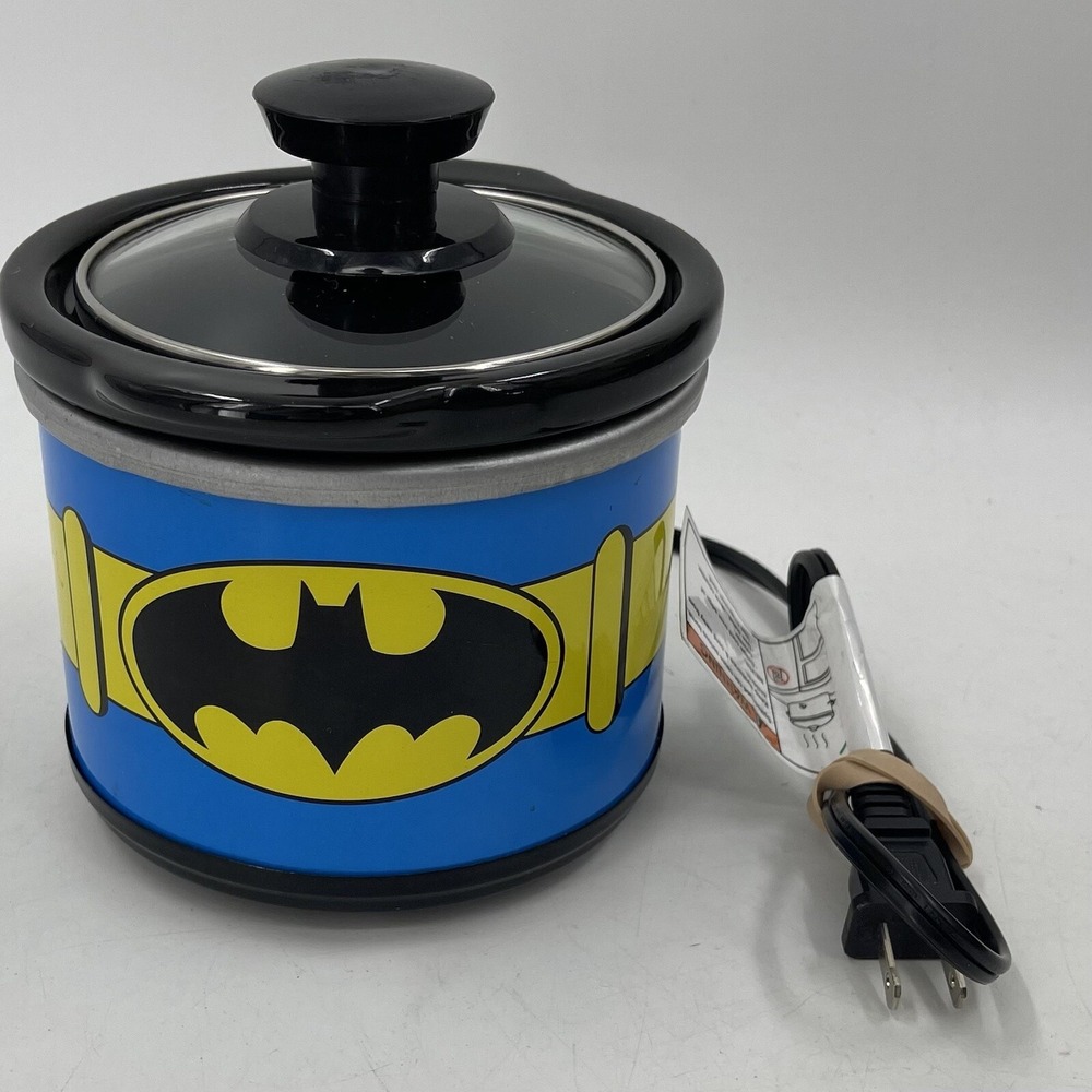 DC Comics Batman Mini Crock Pot Slow Cooker .65 Quart DCB-065